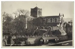 Hexham: View of Hexham Abbey, Northumberland