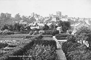 Hexham: View of Hexham, Northumberland