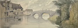 Malchair: View of the High Bridge at Oxford