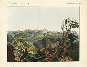 Goetz: View of the Himalayan mountains