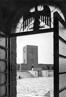 Crypt: View of the Hindenburg crypt in the Tannenberg Memorial