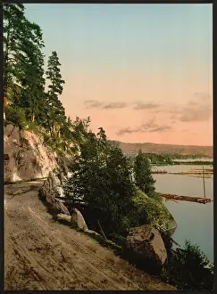 Telemark: View of Hitterdals Lake, Notodden, Telemarken (i.e, Telemark