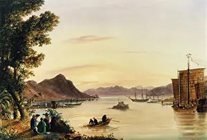 Willes: View of Hong Kong Harbour, by John Willes Johnson