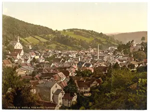 Landgraf: View from the Hotel Landgraf, Ruhla, Thuringia, Germany
