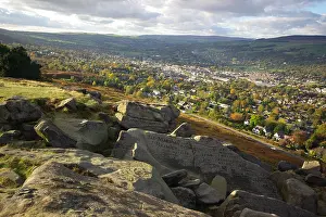 Ilkley: View of Ilkley, West Yorkshire
