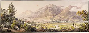 Waterpaint: View of Innsbruck