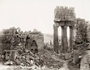 Baalbek: View inside the Acropolis, Baalbec, Baalbek, Lebanon