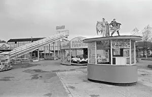View inside Belle Vue amusement park