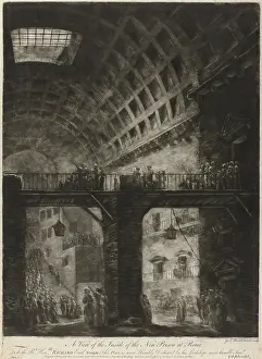 Skylight: A View of the Inside of the New Prison at Rome