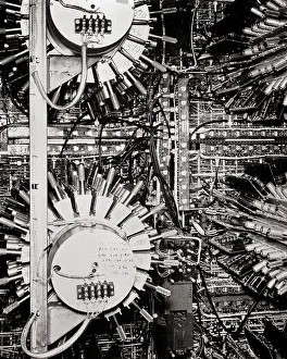 View Inside the Univac Computer Two Memory Cells