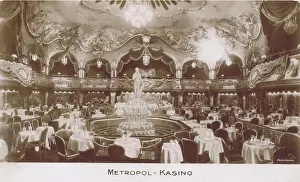 Pavillon: A view of the interior of the Metropol Kasino, Berlin