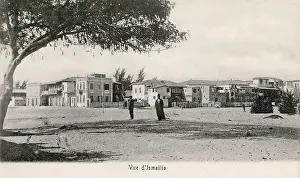 Suez: View on Ismailia, Egypt