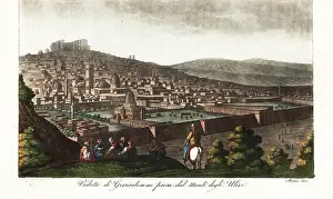 Mercato: View of Jerusalem as seen from the Mount of Olives