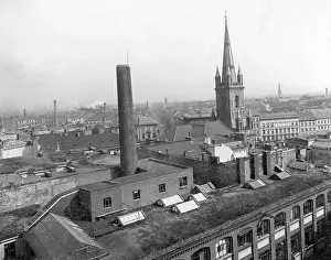 Scaffold: View of the Jerusalemkirche in Berlin, 1909