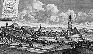 Ephraim: View of Kamenz in the 18th century