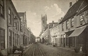 Sluis: View of Kapellestraat, Sluis, Netherlands