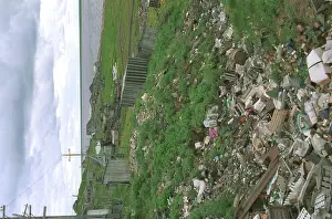 Heaps: View of Karaul settlement, 1997