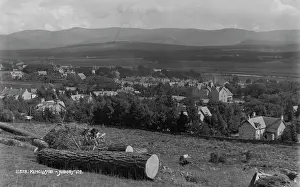 Highlands: View of Kingussie