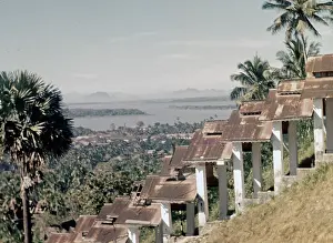 Moulmein: View from Kipling Pagoda - Moulmein