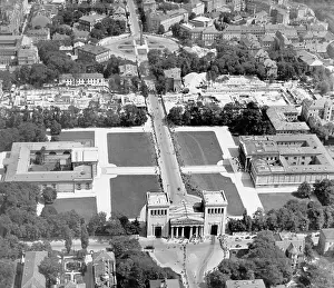 Transformation: View of the Koenigsplatz in Munich, 1933