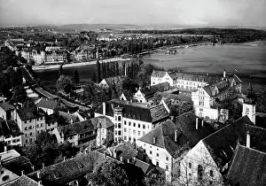 Konstanz: View from Konstanz minster on Konstanz, 1932