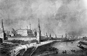 Kamenny: View of the Kremlin, 1825