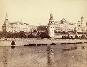 Belltower: View of the Kremlin, Moscow, Russia