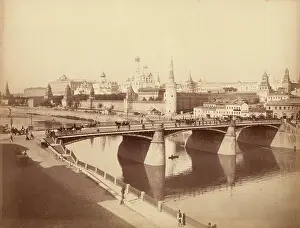 Belltower: View of the Kremlin, Moscow, Russia