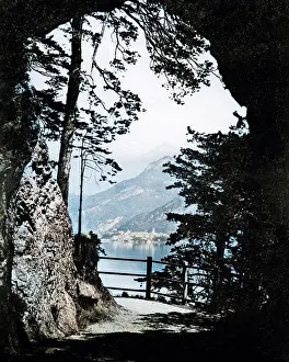 Como: View onto Lake Como, Italy