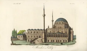 Ignace: View of the Laleli Mosque or Tulip Mosque, Istanbul