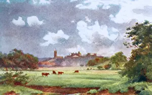 Bucolic: View toward Lancaster, Lancashire, England