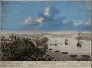Landed: View of the Landing Place above the Town of Quebec