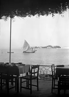 Lido: View from the Lido Cafe, Venice