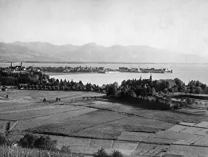 Rises: View of Lindau in Lake Constance, 1903