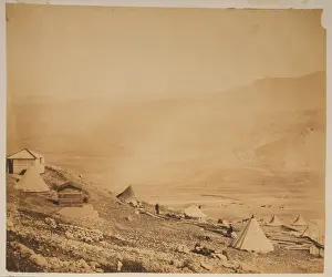 Installations: View of the lines of Balaclava from Guard's Hill, Canrobert