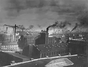 Lodz: View of Lodz, 1936