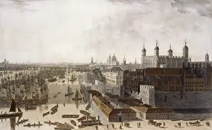 Daniell: View of London, by William Daniell