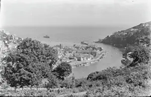 Looe: View of Looe from the Points
