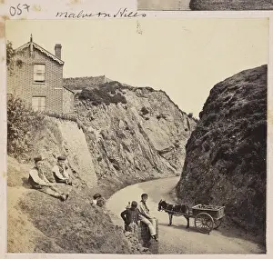 Waterpump: A view looking north east along Wyche Cutting
