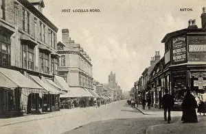 Midland: View down Lozells Road, Aston, Birmingham, West Midlands