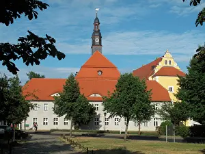 Lubin: View of Lubben Castle, Brandenburg, Germany