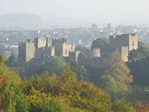 Ludlow: View of Ludlow Castle, Shropshire
