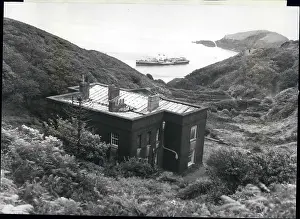 Whitaker: View of Lundy Island, Bristol Channel