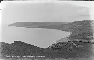 Lyme: View of Lyme Regis from Charmouth