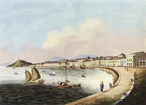Praia: View of Macau, China