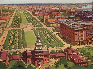 Cityscapes: View of The Mall, Philadelphia