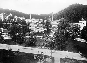 Lazne: View of Marianske Lazne with the new spa