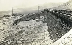 Smelting: View of McGill, Nevada, USA