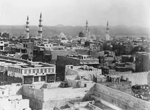 Hejaz: View of Medina under the control of the Ottoman Empire, 1916
