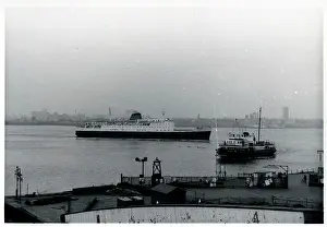 Mersey: View across the Mersey, Liverpool, Lancashire
